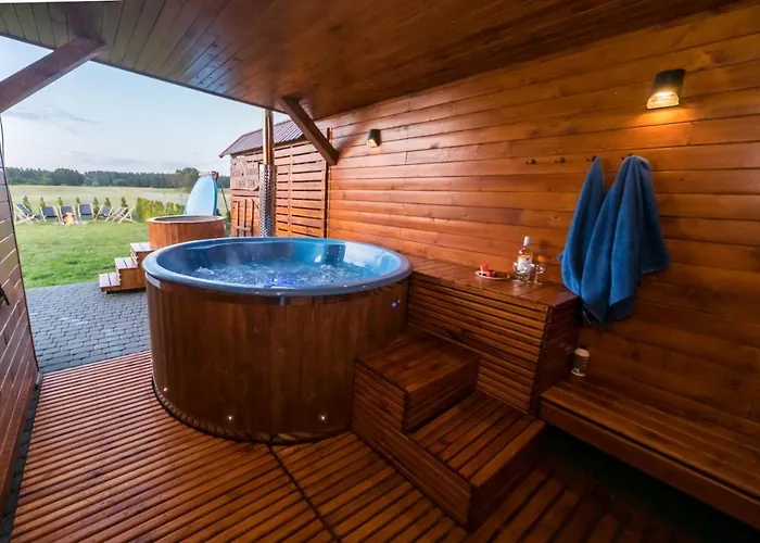 Zacisze W Ogrodku Dom Z Balia I Sauna *