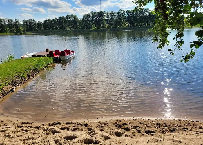 Вилла Zacisze W Ogrodku Dom Z Balia I Sauna Ogrodek
