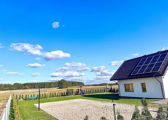 Вилла Zacisze W Ogrodku Dom Z Balia I Sauna