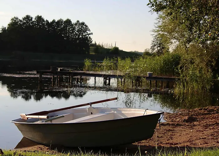 Zacisze W Ogrodku Dom Z Balia I Sauna Вилла Ogrodek