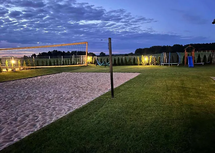 Вилла Zacisze W Ogrodku Dom Z Balia I Sauna