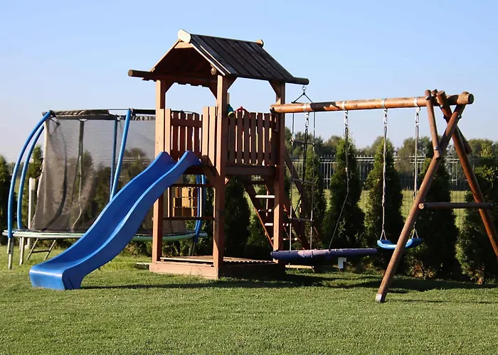 Вилла Zacisze W Ogrodku Dom Z Balia I Sauna Ogrodek